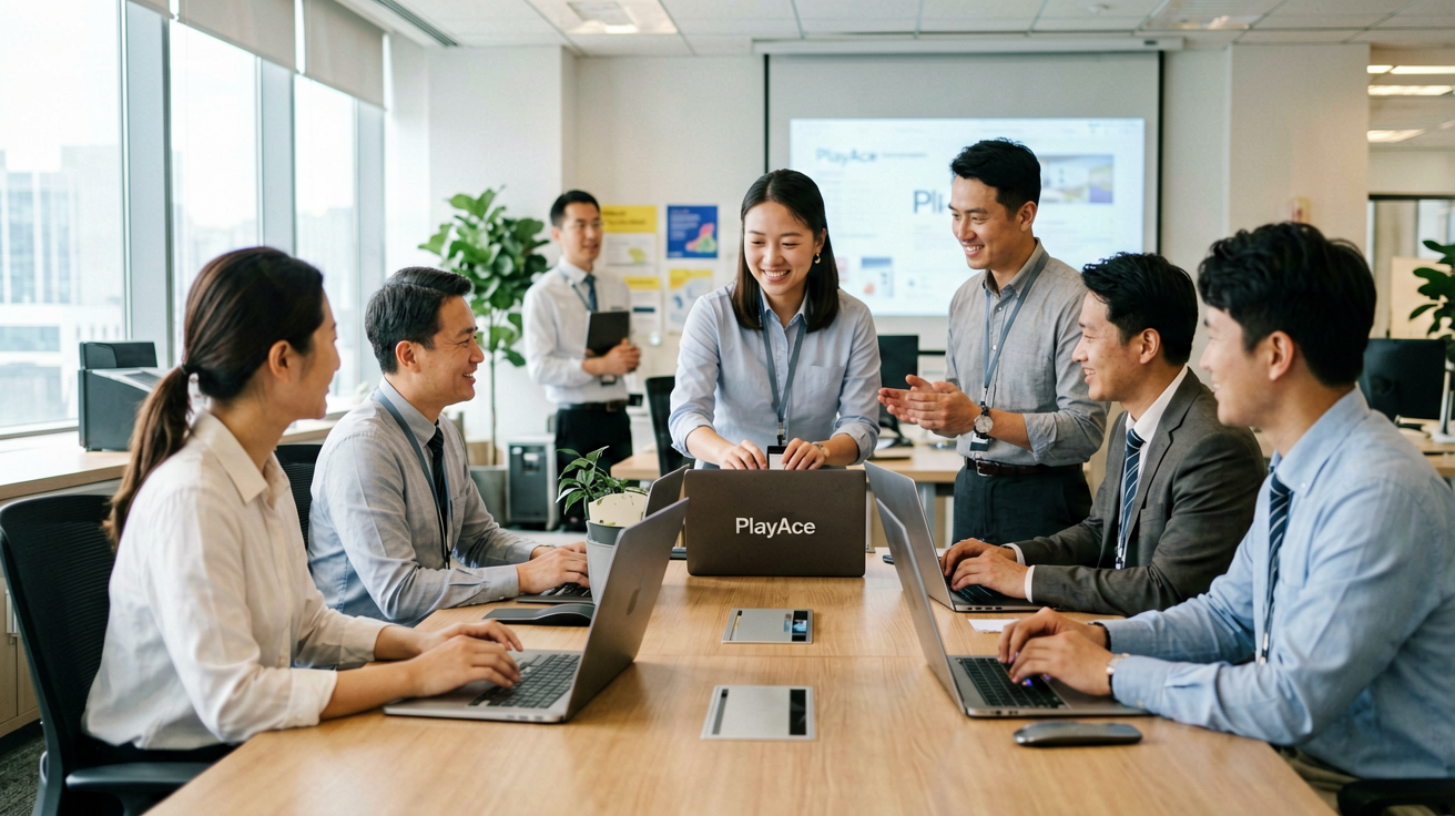 PA视讯集团办公环境与企业团队